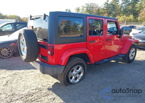 2015 Jeep Wrangler Unlimited Sahara from USA, damaged, VIN 1C4BJWEG9FL594593